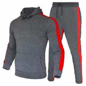Winter Hooded Streetwear <b>Pullover</b> Tracksuit for <b>Men</b> & Unisex Adults-Lightweight Quick Dry Sportswear - Product Image 2