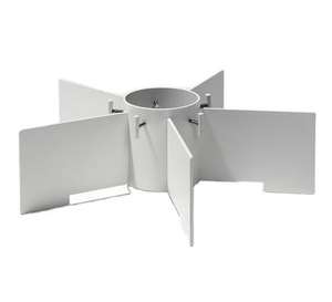 Base para Árbol de Navidad Negra, Base Estable de Aluminio con Forma de Estrella para Decoración del Hogar - Product Image 2