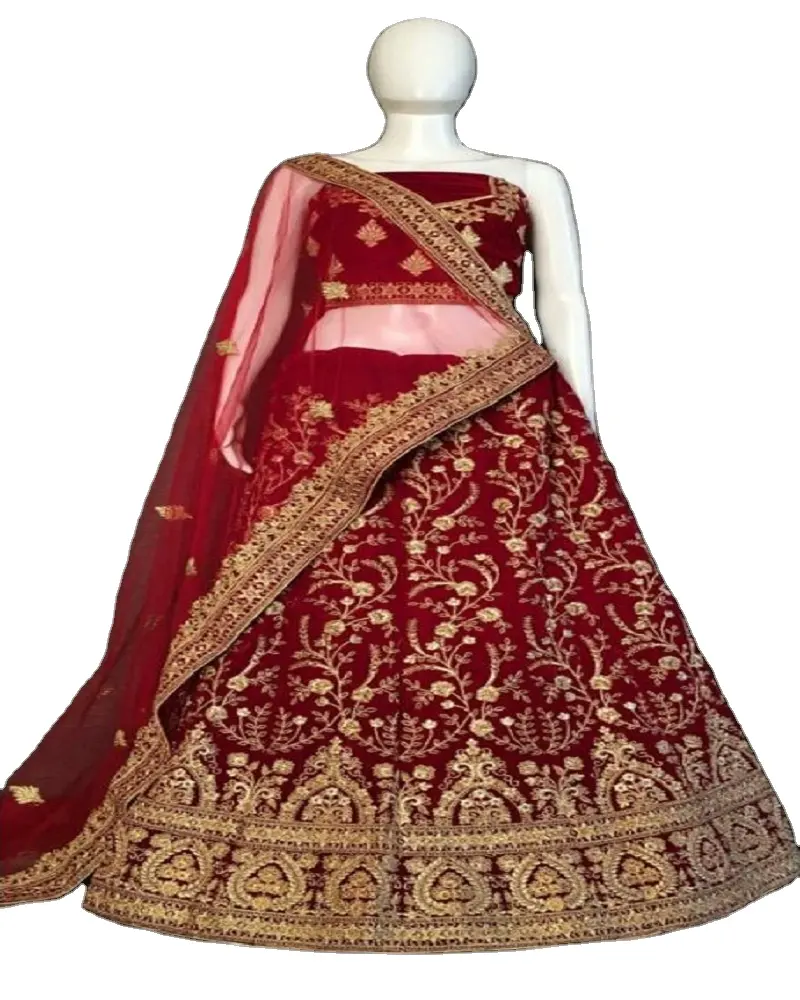 पाकिस्तानी शैली lehnga चोली दुल्हन Lehnga पोशाक एशियाई दुल्हन शादी के दिन के लिए पाकिस्तानी Bridel पोशाक के लिए पोशाक