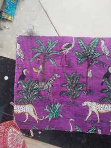 Handmade Promotional Kantha Quilted Bags Cotton Tote Vintage Patchwork Messenger Bag Sustainable Boho Shoulder Handbags - Product Image 3