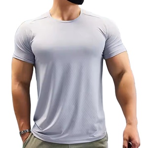 T-shirt de sport pour homme de qualité supérieure avec logo personnalisé, technologie de séchage rapide pour l'entraînement sportif - Product Image 5