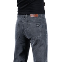 Latest Fashion Men's Denim Jeans Pant Classic Washed Mid Weight Breathable Eco-Friendly Straight Wholesale OEM Best Selling