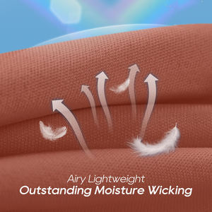 Haut de yoga pour femme à col rond et manches longues, séchage rapide, respirant, haute élasticité, coupe ajustée, idéal pour la gym, la course et le yoga - Product Image 5