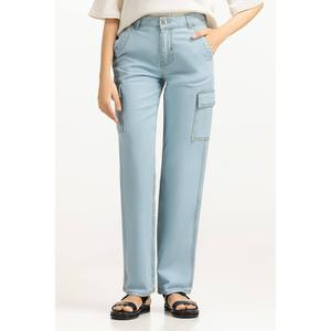 Jeans taille haute 2026 pour femmes, pantalon large, jean baggy pour femmes - Product Image 6