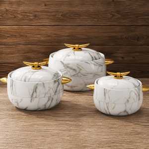 Casserole en acier inoxydable martelé avec couvercle, pot de cuisson haut de gamme, ustensiles de cuisine modernes - Product Image 5