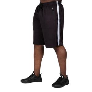 Secado rápido transpirable no tejido medio cintura elástica entrenamiento Jogging gimnasio Fitness deporte Atlético hombres pantalones cortos para correr - Product Image 5
