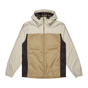 Veste coupe-vent à capuche camouflage bicolore pour homme, imperméable, zippée, pour le sport et les activités de plein air, réversible, logo personnalisé OEM - Product Image 3