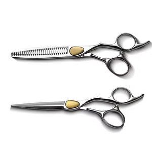 Meilleur choix : Kits de ciseaux de barbier, outils de coiffure, kits de ciseaux de barbier au design ergonomique, kit de ciseaux de toilettage - Product Image 1