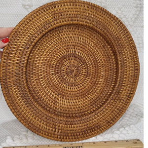 Sustainable Rattan <b>Placemats</b> With a Blend of <b>Bamboo</b> and Seagrass Providing a Unique Look for Dining Tables Perfect - Product Image 6