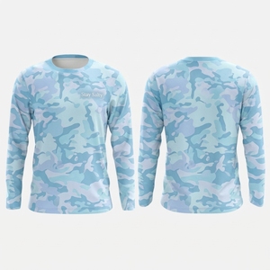Chemises de pêche personnalisées à manches longues, impression de haute qualité, jersey anti-UV, chemises de pêche pour hommes, protection solaire UPF 50, jersey à manches longues - Product Image 3
