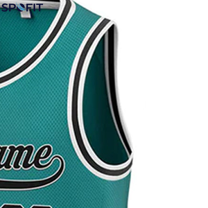 Camiseta de Baloncesto Personalizada, Transpirable, Talla Grande, Poliéster de Alta Calidad, Cosida, de Secado Rápido, Antibacteriana - Product Image 5