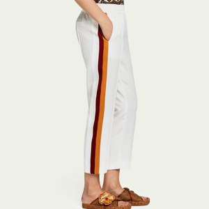 Pantalon cargo ample pour femme, taille haute, coupe décontractée, multi-poches, vente en gros - Product Image 3