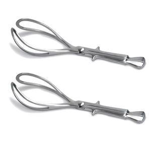 Stainless Steel Ice <b>Tongs</b> Food <b>Serving</b> <b>Tong</b> Sugar Cube Clip Kitchen Bar Tool Durable Anti-Slip Grip BYY QASIDEN INSTRUMENTS - Product Image 4