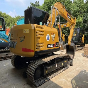 Sany Sy75c <b>Excavators</b> Low Price Construction Hydraulic <b>Machinery</b> Efficient Performance Durable Equipment for Excavation Work - Product Image 1