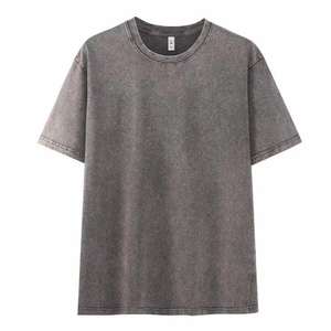 Camiseta de Manga Corta para Hombre, 100% Algodón, 240 Gramos, Lisa, con Logotipo Personalizado, de Alta Calidad, Estilo Tejido - Product Image 2