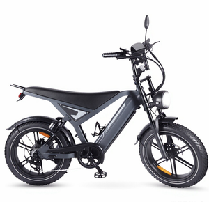 Bicicleta Eléctrica Todoterreno GT20 con Motor Central, Batería Oculta, Cuadro de Acero, Resistente al Agua IP54, Neumáticos Anchos 20x4, Batería de Litio de 48V 15Ah - Product Image 5