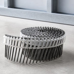 [YOU-ONE Systèmes de fixation] Clous en acier trempé 2,5 mm 27 à 50 mm Clous en bobine pour béton, collés sur bande plastique - Product Image 1