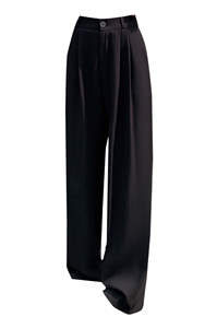 Pantalon de jogging taille haute pour femme, nouvelle mode, couleur unie, coupe droite ample, décontracté, long, pour l'hiver, vente en gros OEM - Product Image 6