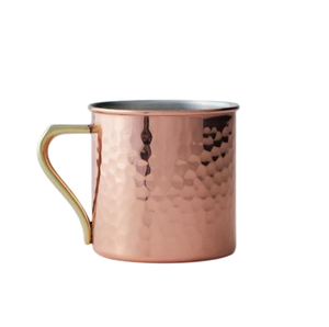 Tasse en cuivre pur à 100 % avec poignée, mug Moscow Mule pour bar à domicile, mugs à cocktails, mugs aux bienfaits ayurvédiques pour la santé - Product Image 4