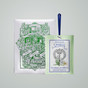 Parfum coréen K-Beauty Kaellinsyase 40G G Wildflower Fabriqué en Corée, coffret de parfum bleu pour spa et fragrance - Product Image 2