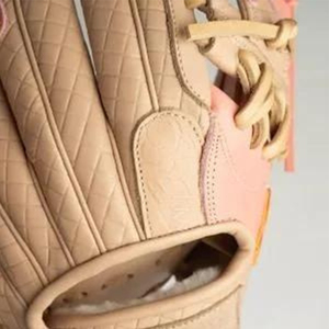 Right-Handed Leather <b>Baseball</b> <b>Glove</b> H-Web Full Finger Outfield Breathable Hook Loop Closure Adult Size <b>Baseball</b> Batting <b>Gloves</b> - Product Image 4