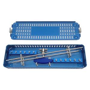 Instrumentos Dentales Ortopédicos Reutilizables para Perros, Casete de 12 DIN, 10 Instrumentos, Kit de Instrumentos Ortopédicos para Uso Médico - Product Image 6