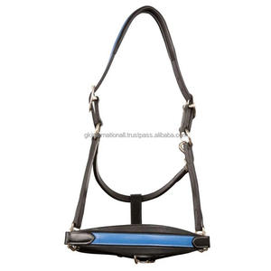 Cabestro de caballo de cuero de tono doble resistente personalizado de lujo en todos los tamaños personalizados con hardware variante de níquel o latón - Product Image 5