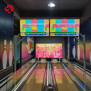 Máquina <span class=keywords><strong>de</strong></span> <span class=keywords><strong>bolos</strong></span> <span class=keywords><strong>de</strong></span> metal duradero Red Sun incluida Mini bolera a la venta-Uso en interiores con carriles sintéticos - Product Image 5