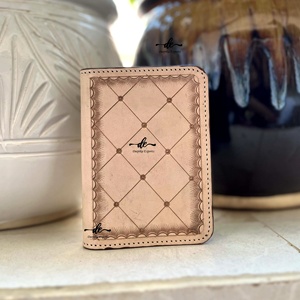 Gran oferta, porta pasaporte de cuero, diseñador de cuero mecanizado, estilo de patrón occidental, accesorios de viaje multifunción únicos - Product Image 1