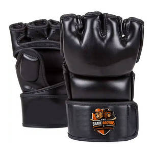 Guantes de MMA de Cuero de Alto Rendimiento para Entrenamiento de Grappling y Golpeo con Costuras Reforzadas y Agarre Fuerte - Product Image 1