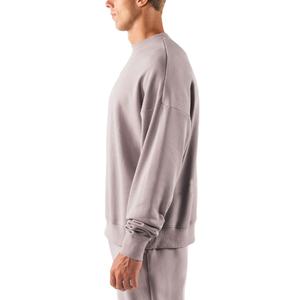 เสื้อสเวตเตอร์ผ้าคอตตอนแบบสวมหัวผ้าฟลีซเสื้อสวมหัวสำหรับผู้ชายผ้าฝ้าย100% - Product Image 3