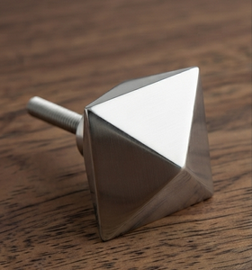 Octagonal <b>Copper</b> Finished Metal <b>Cabinet</b> Knob Minimalist Furniture <b>Handle</b> for Drawer Storage Closet Door Durable Design - Product Image 5