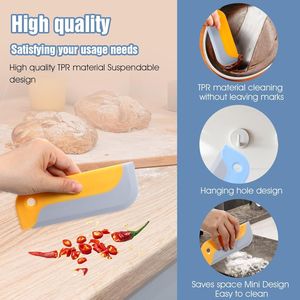 Set di 3 Raschietti Multifunzionali per Piccoli Lavelli, Raschietto in Gomma per Porte in Vetro, Piani Cucina, Finestrini Auto, Bagno - Misura Piccola - Product Image 5