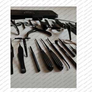 Premium Rhinoplasty Black Matt Complete Set of 82 Pcs Nose Plastic Surgery Surgical Instruments with Box CE Certified - Product Image 4