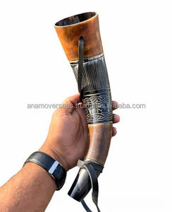 เครื่องเป่าฮอร์นไวกิ้งแบบดั้งเดิมอุปกรณ์เสริมคอสเพลย์ยุคกลาง - Product Image 3