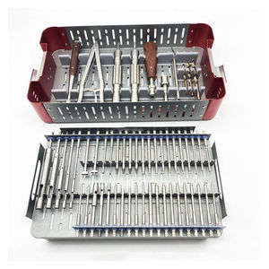 56pcs/<b>set</b> Orthopedic Instruments Surgical <b>Screw</b> Extractor Kit Broken <b>Screw</b> Removal Kit Pet Stainless Steel By Dentavex - Product Image 3