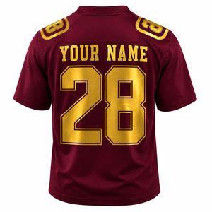 Nouveaux maillots de football américain 2025 2026, uniformes de football cousus, vente en gros, logo personnalisé, nom, numéro, maillot de sport III - Product Image 6