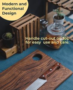 Tabla de Cocina de Madera Pulida para Hogares Contemporáneos con Acabado Premium y Uso Multipropósito, Tabla para Cortar al por Mayor - Product Image 2