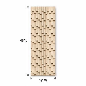 Panel de Pared Flexible 3D de Madera Sólida, Diseño Minimalista para Baño y Almacén, Decoración Interior - Product Image 2