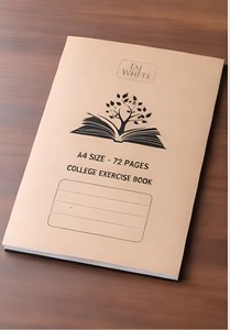 Cahier d'exercices en papier kraft pour les élèves, pour l'écriture et les études - Product Image 3
