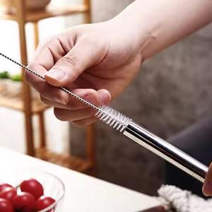 Stainless Steel Rose Gold Polished Long Metal <b>Straw</b> Handmade Handle Eco-Friendly Modern Stylish Luxury Bar <b>Straw</b> <b>for</b> - Product Image 4