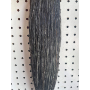 Extensions de cheveux de queue de cheval 100% faites à la main avec des poils de queue de cheval naturels de haute qualité, à tirage unique - Product Image 5
