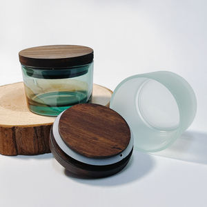 Qualité supérieure 100ML rond impression personnalisée bol de bougie minimaliste vente chaude réutilisable décoration de la maison prix compétitif - Product Image 3