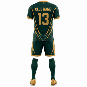 Tenue de sport confortable, ensemble de football, nouvelle arrivée pour les jeunes, ensemble de football au design premium - Product Image 3