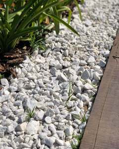 Galets de marbre blanc poli de qualité supérieure en provenance du Vietnam, pierre naturelle élégante pour les jardins modernes et l'aménagement paysager des villas de luxe - Product Image 6