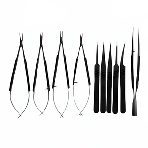 ชุดเครื่องมือผ่าตัดขนาดเล็กครบชุด 14 ชิ้น คีมพลาสติก เครื่องมือผ่าตัด สแตนเลสสตีล - Product Image 2