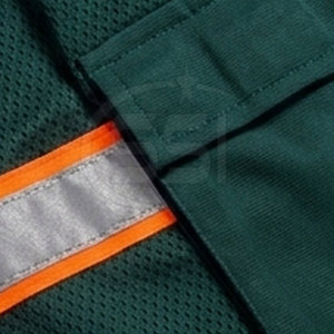 Pantalon de travail de sécurité ANSI Classe 2 imperméable avec ceinture extensible pour mouvements actifs, construction professionnelle et durable - Product Image 5