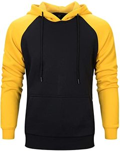 Sweat-shirt à capuche pour homme, couleur bordeaux, logo sur le devant, 100% coton molletonné, coupe classique, pull décontracté avec poche, vêtement d'hiver - Product Image 1