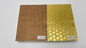 Premium Coated PVC Foil Printed <b>Handmade</b> <b>Papers</b> with Elegant Metallic Designs for Luxury Packaging Beverage Use Gift Wrap - Product Image 2