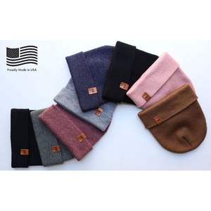 Traditional Solid Scarlet Red <b>Winter</b> <b>Sports</b> <b>Accessories</b> with Cuffed Design - Product Image 5